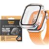 PanzerGlass™ Protezione Schermo per Apple Watch 9/8/7 41mm- Custodia Protettiva Full Body con D3O® contro Graffi e Impatti, Realizzata in Vetro Temperato, Trasparente