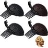 YZSZ 4 pezzi Inserti Spugna Styling Inserto capelli bump it up volume base dei capelli clip in spugna Strumento Base Capelli Pettine Capelli Styling Accessori per Donne Ragazze Acconciatura Fai da Te
