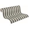 A.S. Création carta de parati TNT con effetto legno in grigio, nero - carta de parati decorativo 10,05 x 0,53 m - 790415