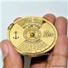 100 Anno Perpetuo Vintage Calendario Pendente Ciondolo Ottone Anticato Stile