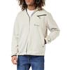 Champion Legacy American Tech - Poly-Cotton Interlock Full Zip Felpa con Cappuccio, Grigio Argento, M Uomo FW23