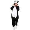 Luojida Pigiama o Costume di Carnevale Halloween Pigiama Cosplay Party OnePiece Intero Animali Regalo di Compleanno per Adulti Adolescenziale Ragazzi (Panda, S(145-155cm))