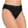 renna store sloggi N 6 Slip Donna Sloggi Basic 100 Tai Basic dalla 1° alla 6° Bianco E Nero (Nero, EU 48 / FR.ES 50 / GB 20 / ITA 6)