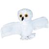 Wild Republic Huggers Gufo Delle Nevi, Pupazzo Bracciale, Peluche Per Bambini Con Braccialetto A Scatto, Regalo Per Bambini, Imbottitura Realizzata Partendo Da Bottiglie Riciclate, 20 cm
