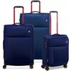 Roncato Move Set Valigie (grande, Medio, Cabina) - Blu Oltremare