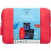 Apivita Set Fluido Viso Dry Touch - SPF 50 + Maschera Idratante e Anti-inquinamento Black Detox Cleansing Jelly con Pochette in Regalo ml