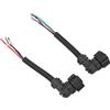 CHICIRIS Cablaggio Fanale Posteriore, 2PCS Sostituzione Della Spina Del Cablaggio Della Luce Per Movano I Vivaro