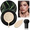 DYKeWei Mushroom Head CC Cream Foundation Air Cushion CC Cream Foundation Full Coverage for Flawless Powder Foundation Makeup make-up concealer Skin Color Basic BB, Moisturizing and Brightening (A, 20g)
