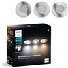 Philips Hue Adore, Faretti da incasso smart, Confezione da 3