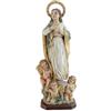 DRW Figura vergine immacolata resina dipinta a mano 13 cm