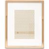 Lawrence Frames Lawrence Home Cornice portafoto, Metallo, Oro, 8x10