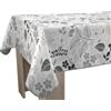 Le linge de Jules Gladys, tovaglia antimacchia rettangolare, 150 x 350 cm, rosso marrone