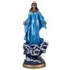 DRW Figura Yemaya su Onda orisha del mare e Madre di Tutti gli orisha in resina dipinta a mano da 50 cm