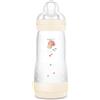 BAMED MAM Mam Biberon Easy Start Anticolica con Tettarella in Silicone SkinSoftTM, 4+ Mesi 320 ml Neutro