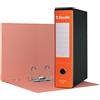 ESSELTE Registratore ESSENTIALS G75 arancione dorso 8cm f.to protocollo ESSELTE (Conf.6)