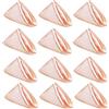 Kalopro Set di 12 tovaglioli di stoffa color oro rosa, in poliestere, lavabili, morbidi e riutilizzabili, per uso quotidiano, tavolo da pranzo, ristorante, matrimonio, Ringraziamento e Natale (50,8 x 50,8 cm)