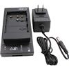 HangTon BP02C MB02 Caricabatteria per Stazione Totale Pentax R300X R800 R-325NXM W822MX R422NM R202 R-225N
