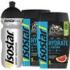 ISOSTAD Isostar Hydrate & Perform Iso Drink - 400 g di polvere isotonica per bevande - polvere di elettroliti per supportare le prestazioni atletiche - 2 x pompelmo + bottiglia da 0,5 litri