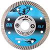 OX Tools Trade XLT-125/22 - Lama diamantata Turbo XL, altezza segmento 10 mm, universale e multiuso, diametro 125 mm, foro 22,23 mm