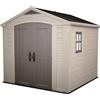 Keter K209875 Casetta da Giardino e Esterni, Factor 8 x 8 feet