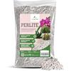 LERAVA® Perlite per Piante in Vaso (8L) - Drenaggio Ottimale e Radici Sane | Agriperlite Espansa Naturale - Substrato Leggero e Atossico per Orto e Fiori - Perlite per Piante Grasse