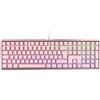 CHERRY MX BOARD 3.0 S, Tastiera Gaming Meccanica Con Filo, Layout per la Germania (QWERTZ), Corpo in Alluminio, Illuminazione RGB, Interruttori MX RED, Pink