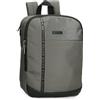 Movom Buster Zaino per laptop adattabile 13,3 Grigio 27 x 36 x 12 cm Poliestere con dettagli in finta pelle 11,66 L, grigio, Zaino per laptop adattabile