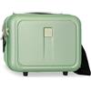 Roll Road Cambogia Borsa da toilette adattabile, Verde, Nececer Adattabile