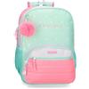 MOVOM Zaini Movom La vita e bella, zaini scolastici, zaini per bambini, con pompon decorativo, vari scomparti di Joumma Bags