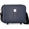 Roll Road Cambogia Beauty case adattabile blu 29 x 21 x 15 cm rigido ABS 9,14 L 0,8 kg, blu, Necessità adattabile
