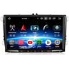 Erisin 8-Core 4GB+64GB 9 pollici Android 14 Autoradio GPS Navigatore per VW Polo 6R Passat B6 Golf 5/6 T5 Tiguan EOS Seat Leon Skoda CarPlay Android Auto Bluetooth WiFi DSP DAB+ USB OBD2 Schermo IPS
