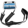 SKYREAT Cinghia a tracolla intrecciata in nylon di alta qualità con vite in lega di alluminio CNC per DJI Mini 3Pro DJI RC Smart Controller/Mavic 3 Cine RC Pro