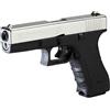 BRUNI Pistole a Salve Glock 17 nikel a salve calibro 9 mm
