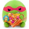 Snackles 35 cm Plush Teenage Mutant Ninja Turtles Edition by ZURU, Cuddly Squishy Comfort Plush with Teenage Mutant Ninja Turtles theme and Pizza Snack Accessory (Raphael)