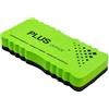 Plus Office - Gomma magnetica per lavagne bianche, gomma magnetica leggera ed ergonomica, gomma magnetica con forte magnete, detergente per pennarelli cancellabili a secco (5,8 x 12,8 x 1,9 cm)