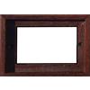 Sconosciuto Cornice in legno massiccio per 4 piastrelle (Cornice per 4 piastrelle)