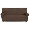 Corredocasa Copripoltrona, Copridivano 2 posti, 3 posti, 4 posti Imperiale in Tessuto Elasticizzato e Resistente Disponibile in vari Colori (Marrone, Copripoltrona)