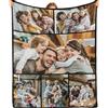 Bemaystar Coperta Personalizzata con Foto - Regali Personalizzati, Coperta Personalizzata, Plaid Personalizzato con Foto, Regali per Donna, Uomo Coppia, Papà Mamma Figli Amici, Festa del Papà -7 Foto