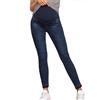 WOXIHUAN Jeans Premaman da Donna, Pantaloni Premaman in Denim, Jegging Maternity,Leggings per Gravidanza, Pantaloni Skinny per Gravidanza, maternità, Jeans Blu S