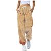 BGFIPAJG Pantaloni Pstra Donna Pantaloni Trasparenti Donna Sexy Pantaloni Morbidi Donna Beige Pantaloni Felpa Donna Blu Pantaloni della Tuta da Donna Happiness
