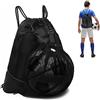 mizikuu Borsa Da Basket, zaino calcio con coulisse Zaino Sportivo con borsa a mesh a palla Impermeabile Borsa Sportiva da Palestra Per Sport All'aria Aperta, Fitness, Escursionismo Sacca Sportiva