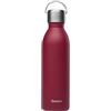 Qwetch - Borraccia Termica Active 1 L Granata - Bottiglia termica in Acciaio Inox 90% Riciclato - Mantiene freddo per 24 ore e caldo per 12 ore - Senza perdite & senza BPA - Con ansa ergonomica