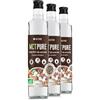 Nutribe MCT Pure Bio C8 e C10-100% Olio di Cocco, Formula Scientifica - Supporto Chetogenico, Perdita di Peso, Salute Cerebrale