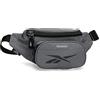 Reebok Bagagli- Borsa a tracolla Uomo, Grigio, 21 cm x 12,5 cm x 5 cm