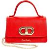Pierre Cardin Borsa donna, Vera Pelle,Piccola,A Spalla,Shopper,Multifunzione,Elegante,Borsa da Donna,Shopper,A Spalla,Multifunzione,Borse Donna,Shopper,a spalla