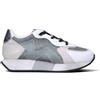 MANILA GRACE Sneaker donna bianca/argento in pelle
