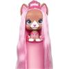 VIP PETS Mega Pet Nyla | Bambola con fluenti capelli extra lunghi facili da pettinare, con +30 Accessori per acconciare e colorare i capelli - Per bambini dai 3 anni in su