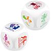 Ainiv 2PZ Cubo Antistress, Cubo Antistress da Ufficio, Cubo Colorato per Alleviare Lo Stress con 6 Divertenti Azioni, Giocattolo Antistress, Regalo per Colleghi, Regalo per Ufficio - Modello Ritratto