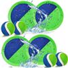 Jalunth Cattura Racchette Palline Set - Velcero Racchettoni Giochi Spiaggia Mare Esterno Giardino Bambino Bambina Bambini Bimba Bimbo Adulti Famiglia Giocattoli 2 3 4 5 6 7 8 10 12 Anni Pasqua Regalo