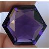 ganesh-gems AAA + grande ametista viola 83,40 CT taglio esagonale pietra preziosa sfusa r...
